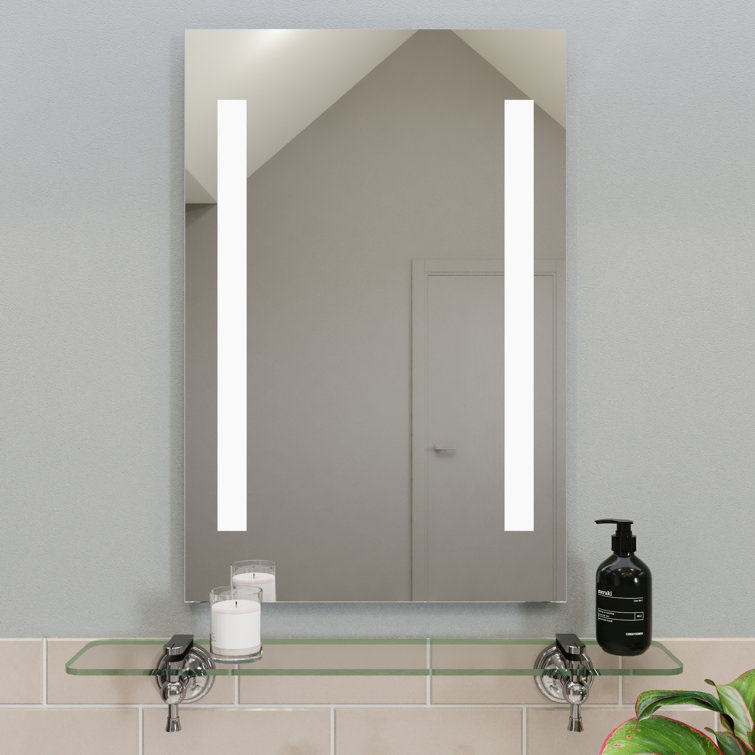 Croydex Illuminated Bathroom/Vanity Mirror & Reviews Wayfair.co.uk